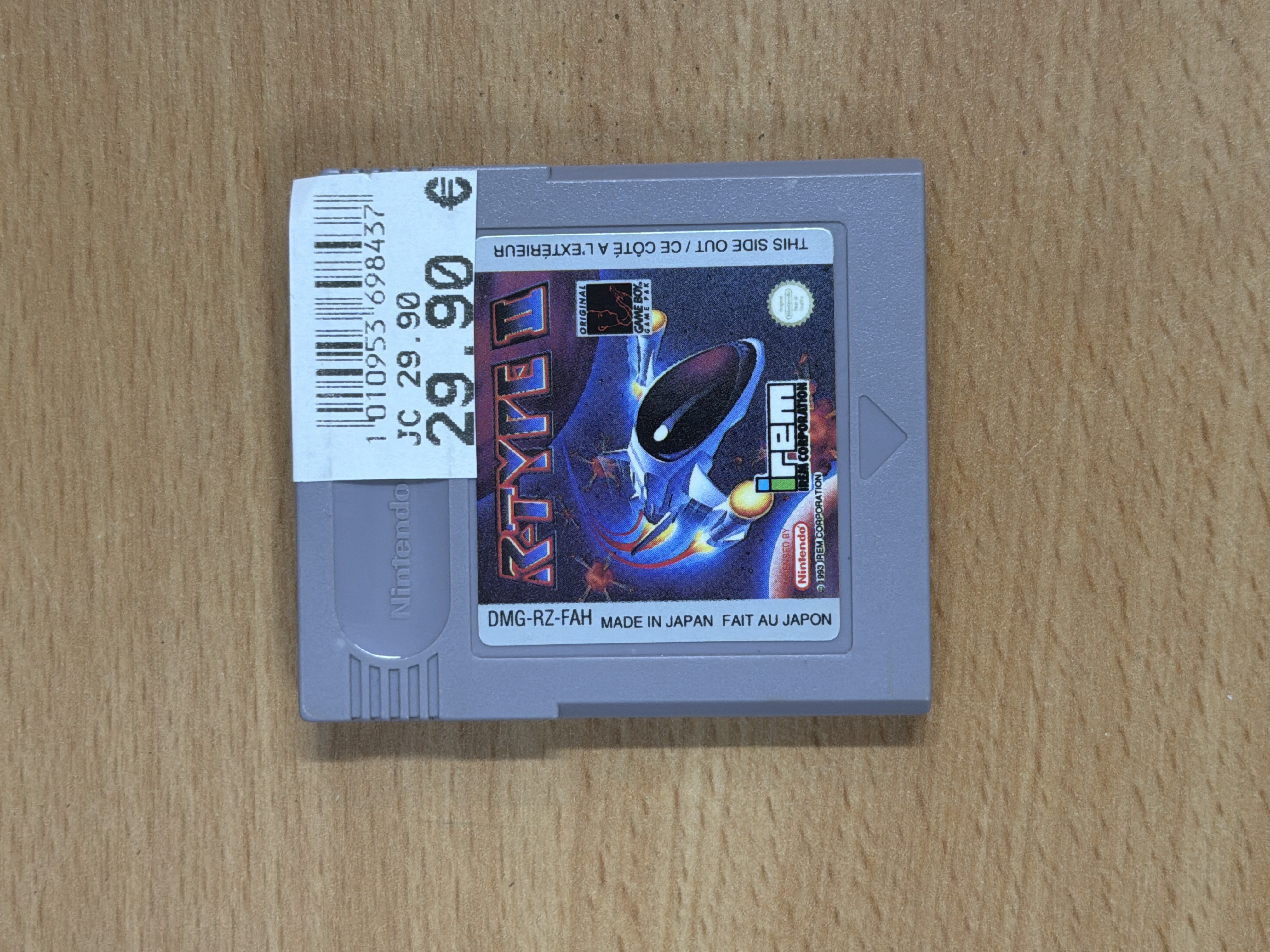 R-Type II sur Game Boy