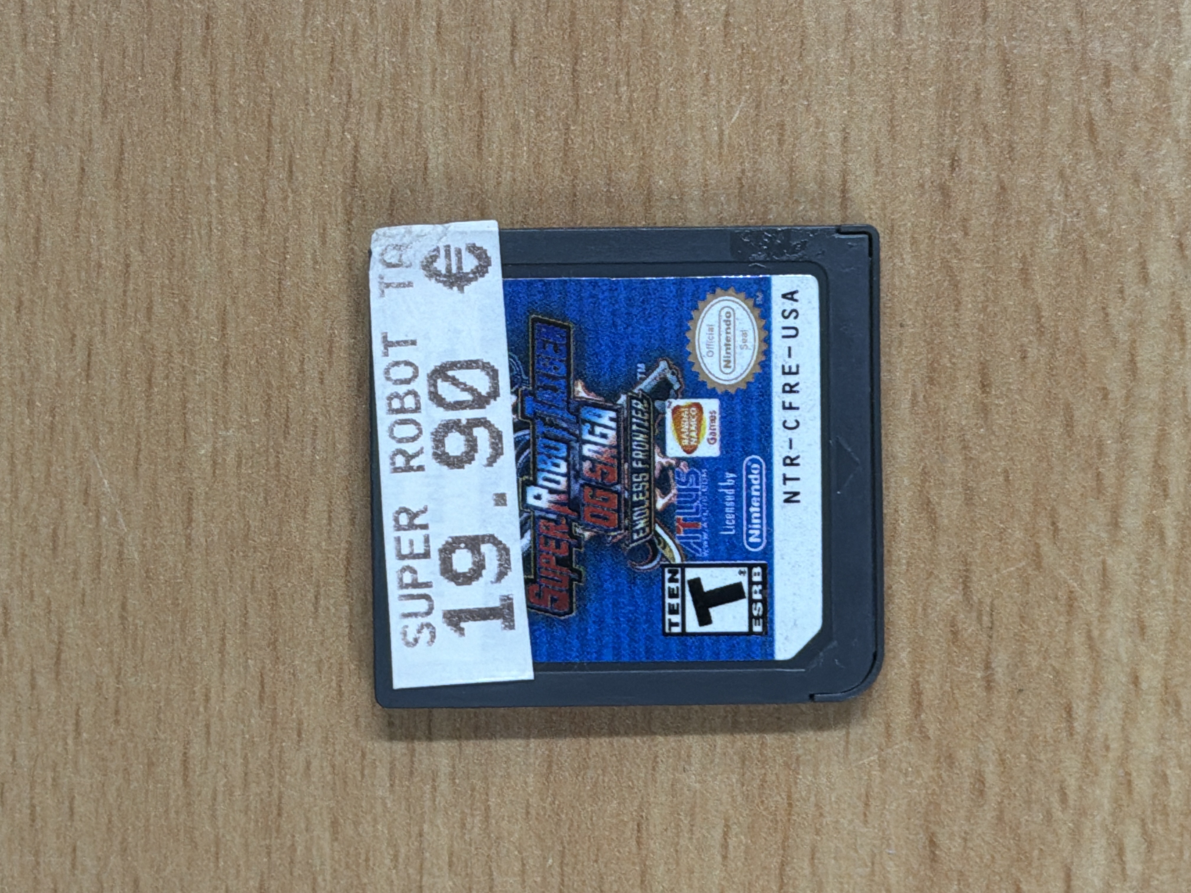 Super Robot Taisen OG Saga Endless Frontier Nintendo DS
