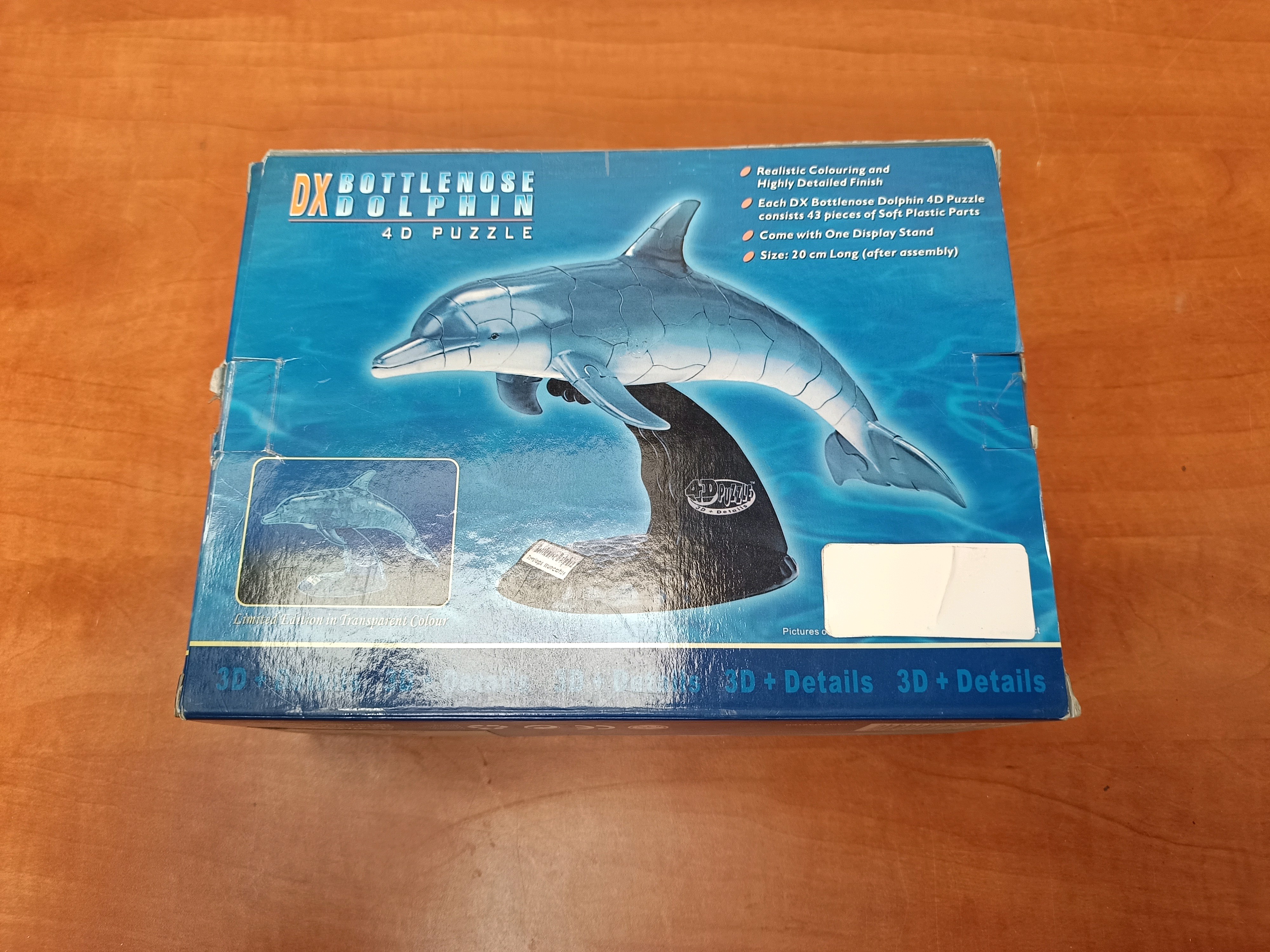 DX Bottlenose Dolphin 4D Puzzle (dauphin)