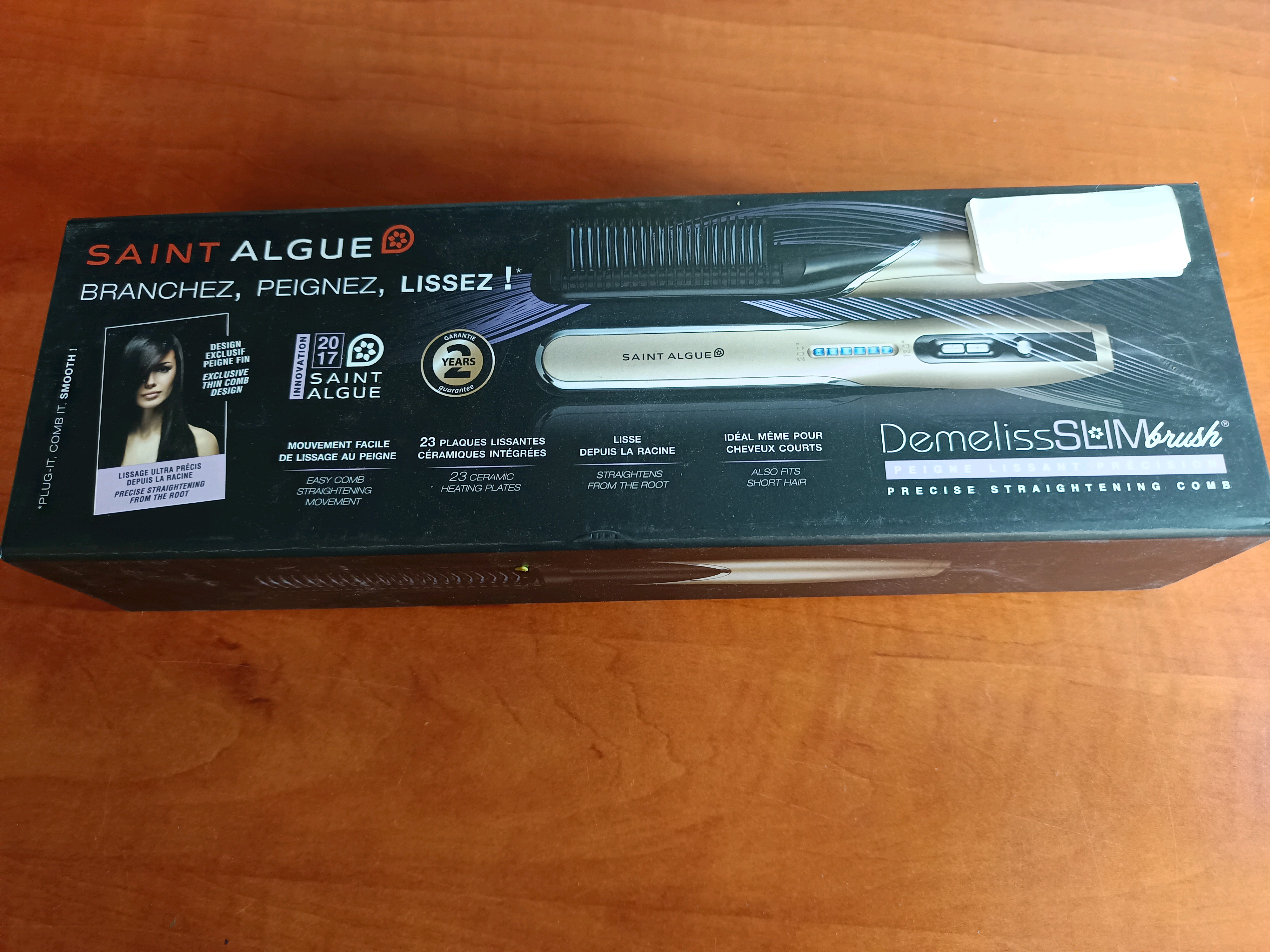 Saint Algue Demeliss Slim Brush – peigne lissant