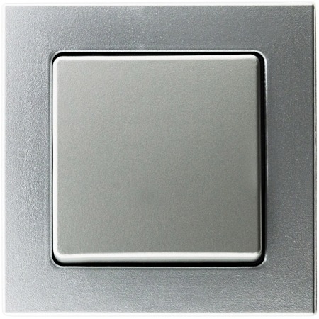 Zenitech Bel'Vue bouton poussoir saillie chrome