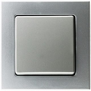 Zenitech Bel'Vue bouton poussoir saillie chrome