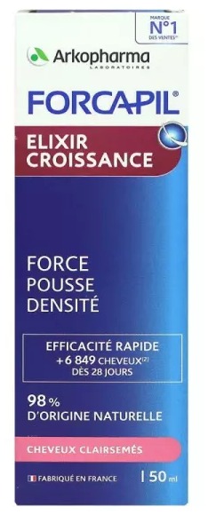Forcapil Élixir Croissance 50 ml Arkopharma soin capillaire