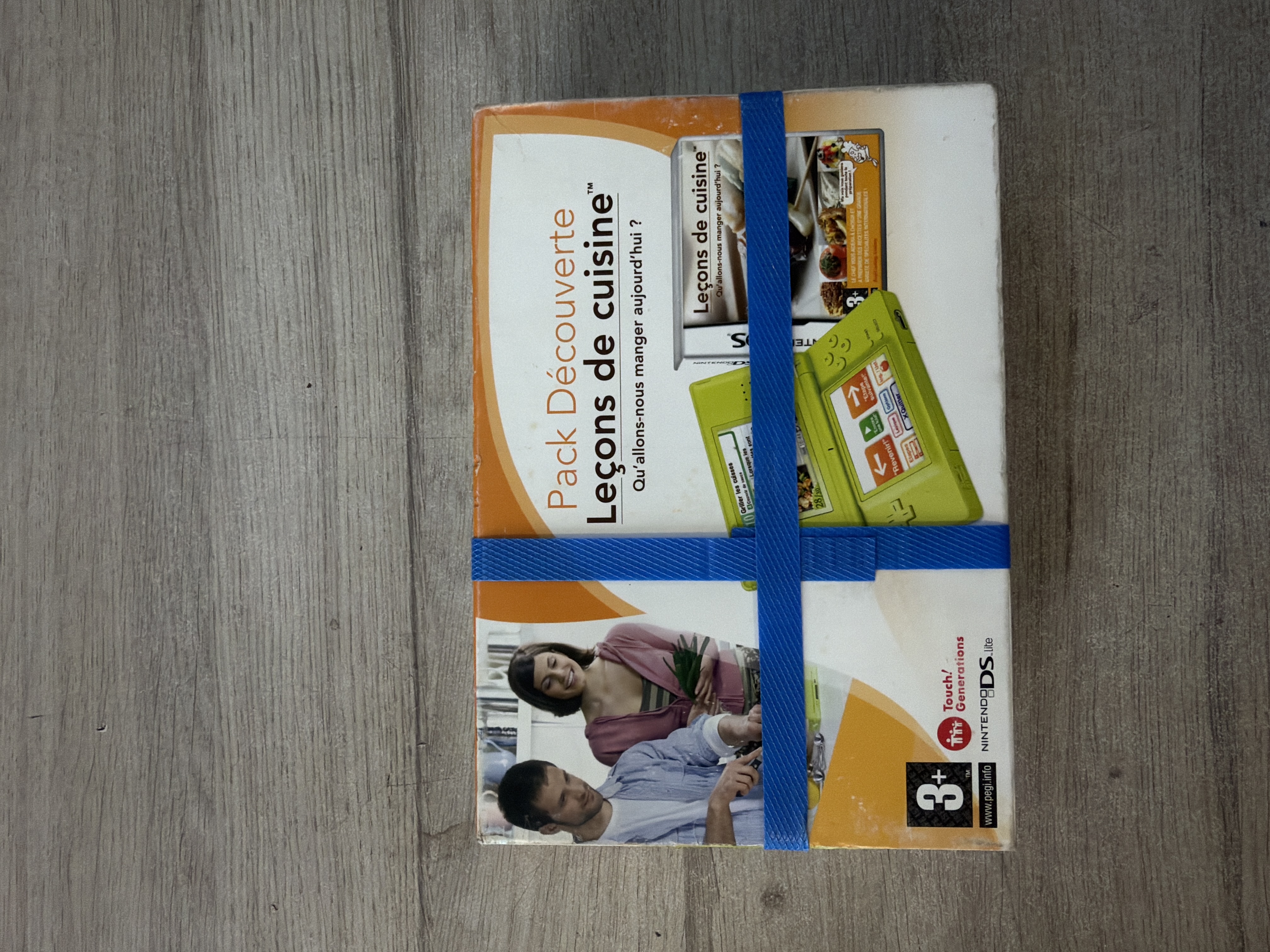 Pack Découverte Nintendo DS Lite Verte Leçons de cuisine