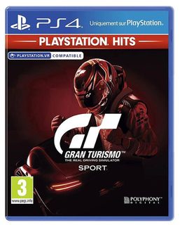 Gran Turismo Sport PlayStation Hits PS4