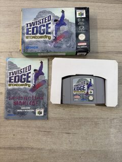 Twisted Edge Snowboarding Nintendo 64 complet en boîte