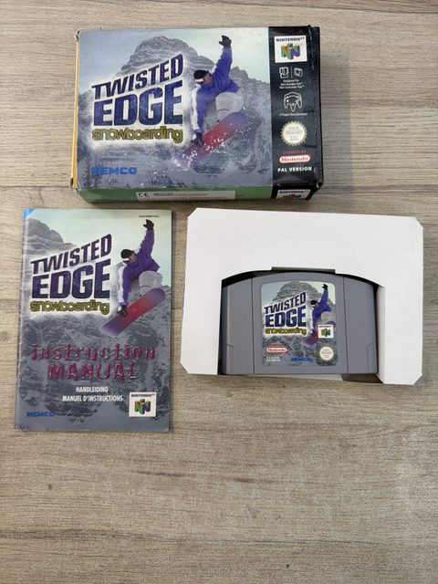Twisted Edge Snowboarding Nintendo 64 complet en boîte