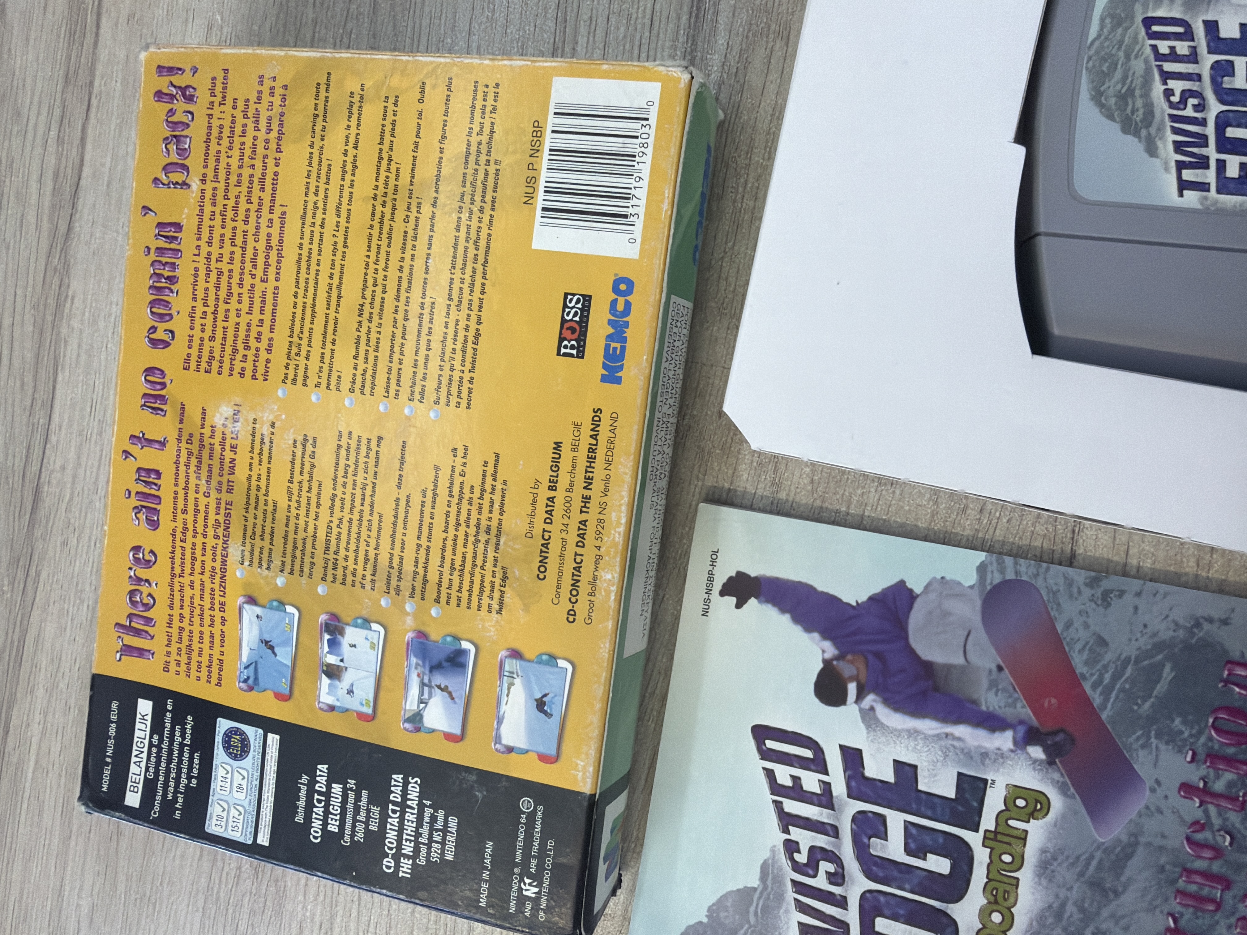 Twisted Edge Snowboarding Nintendo 64 complet en boîte — photo 2