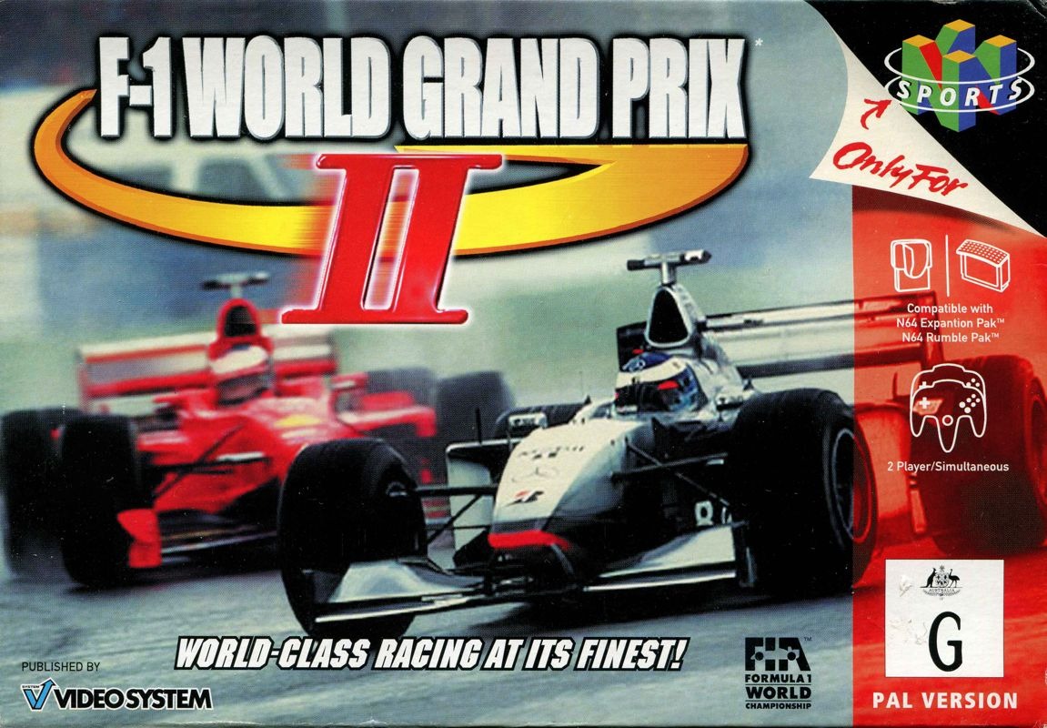 F1 World Grand Prix 2 Nintendo 64