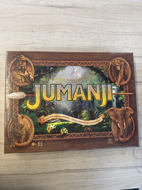 Jeu de société Jumanji rétro nouvelle édition Spin Master