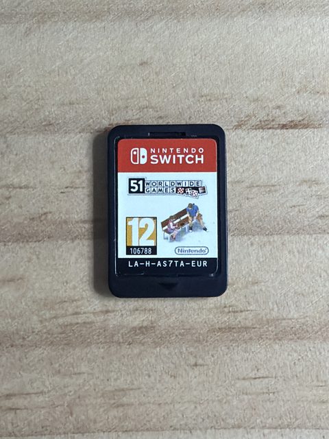 Jeu Nintendo Switch 51 Worldwide Games sans boîte
