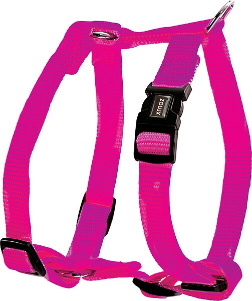 Harnais pour chien réglable nylon 40 mm fuchsia Zolux