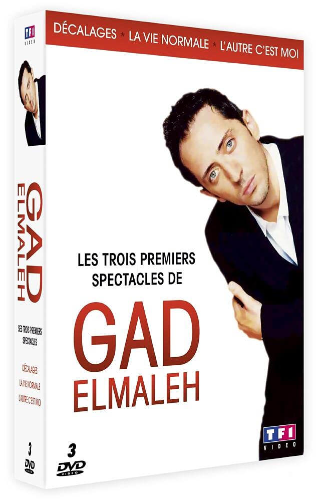 Gad Elmaleh - Coffret - Les 3 Premiers Spectacles - Pack