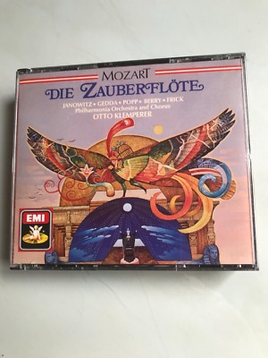 Mozart La Flûte enchantée Otto Klemperer coffret 2 CD