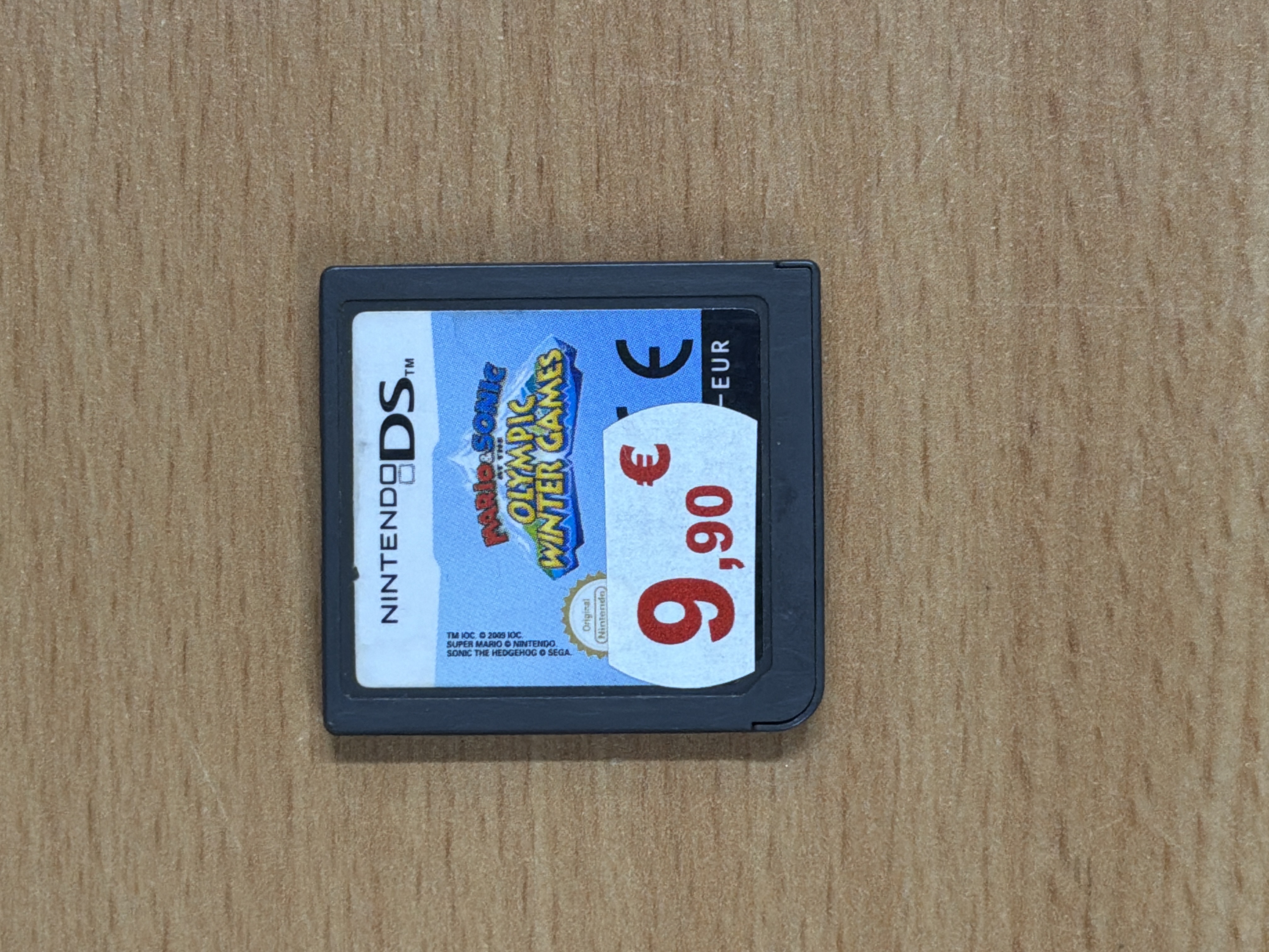 Mario & Sonic aux Jeux Olympiques d'hiver sur Nintendo DS