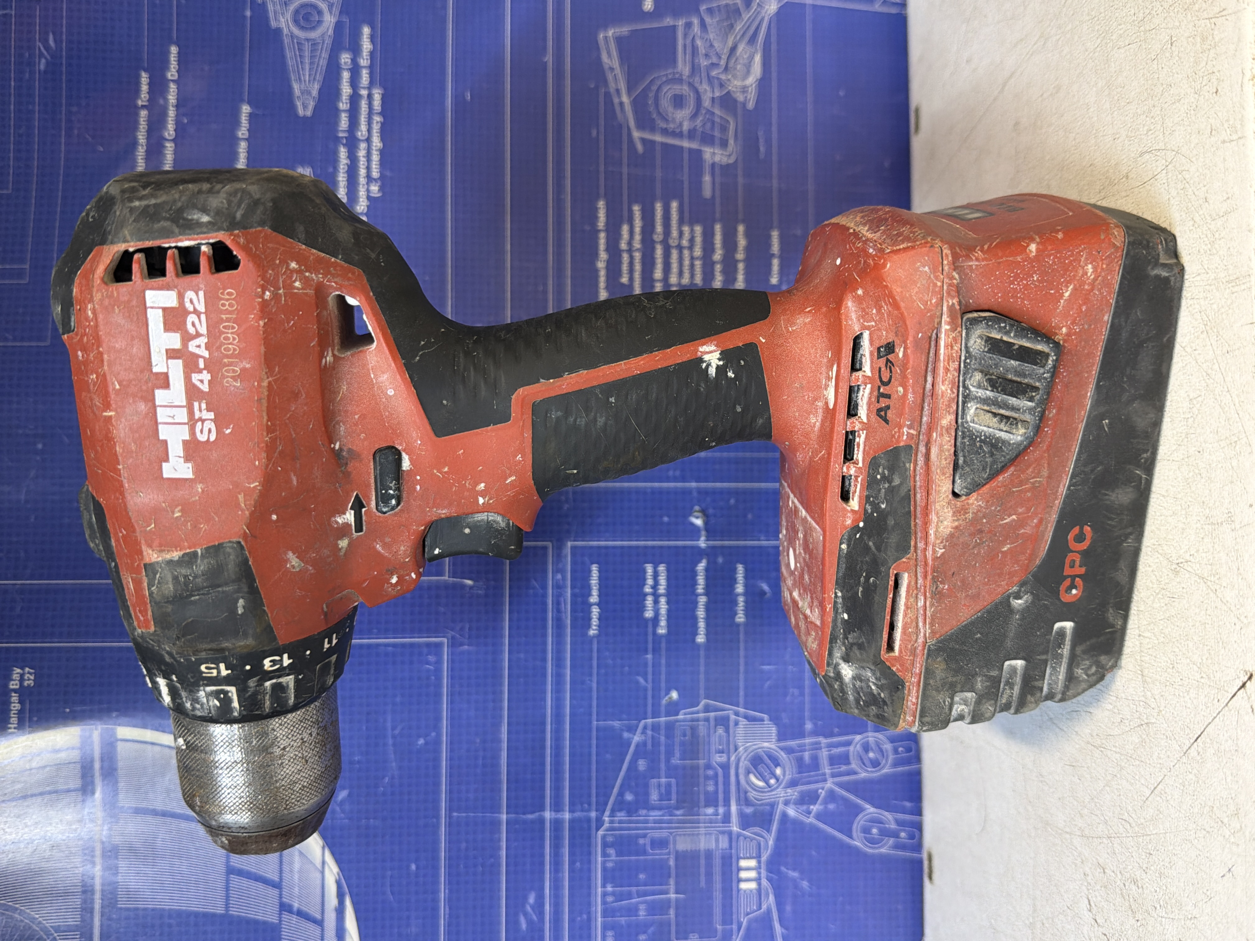 Perceuse-visseuse sans fil Hilti SF 4-A22 avec batterie