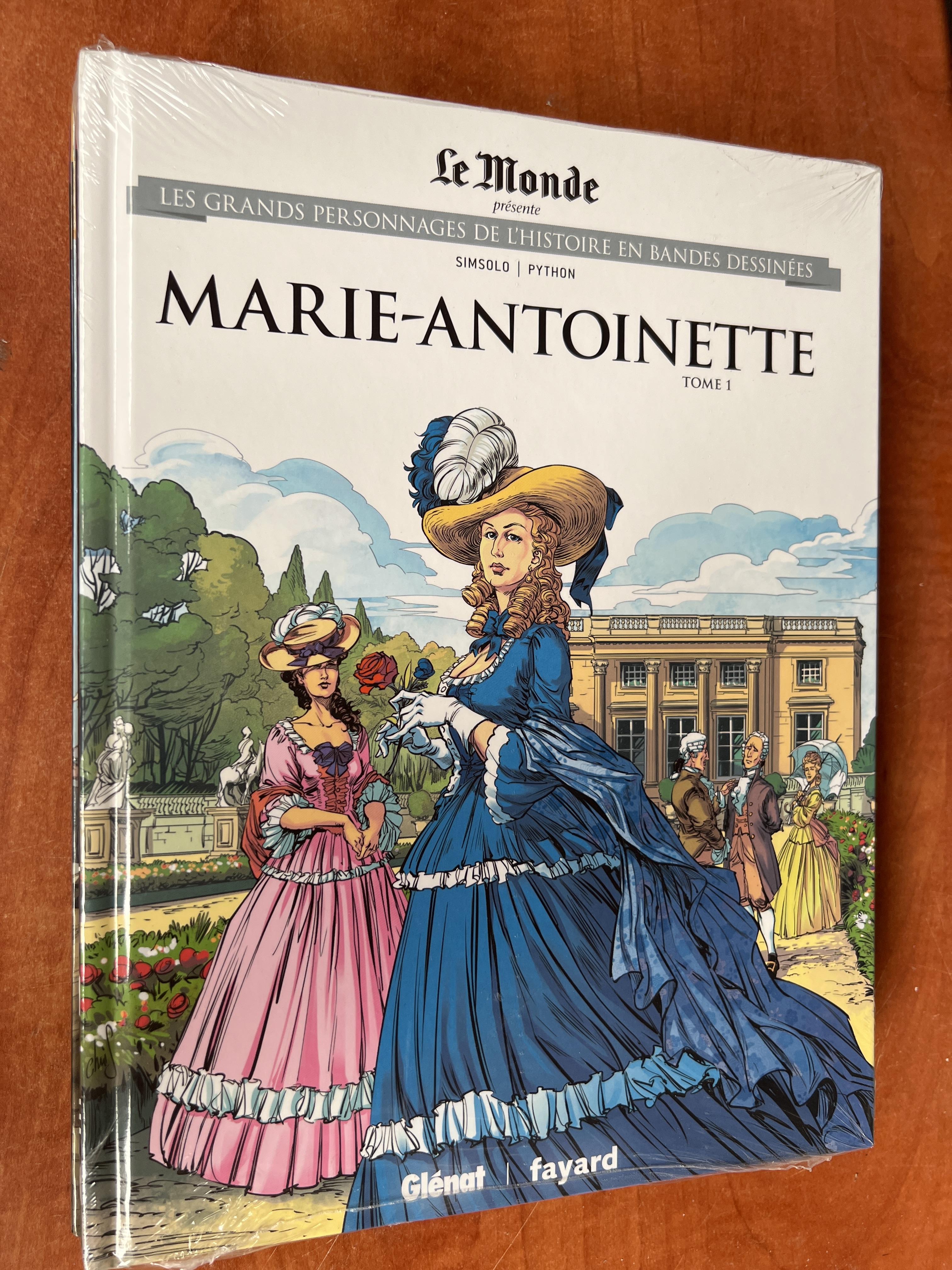 Lot de 5 BD Histoire de France Henri IV Napoléon Marie-Antoinette