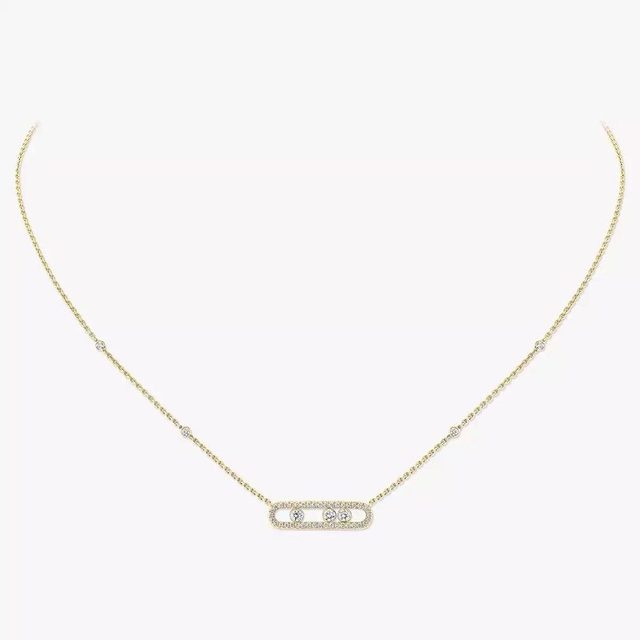 Collier Move Classique pavé, petit modèle