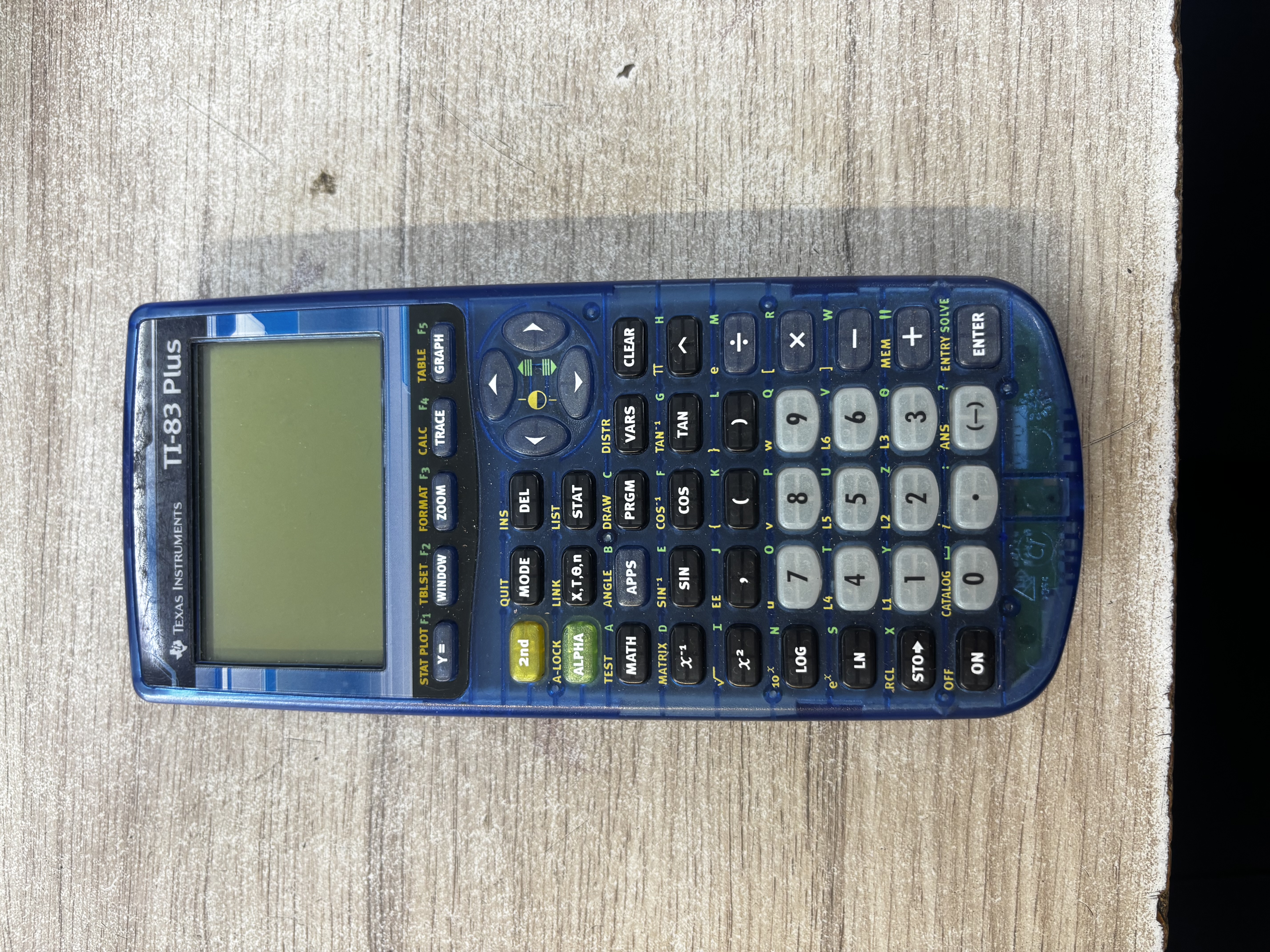 Calculatrice graphique Texas Instruments TI-83 Plus