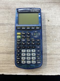Calculatrice graphique Texas Instruments TI-83 Plus