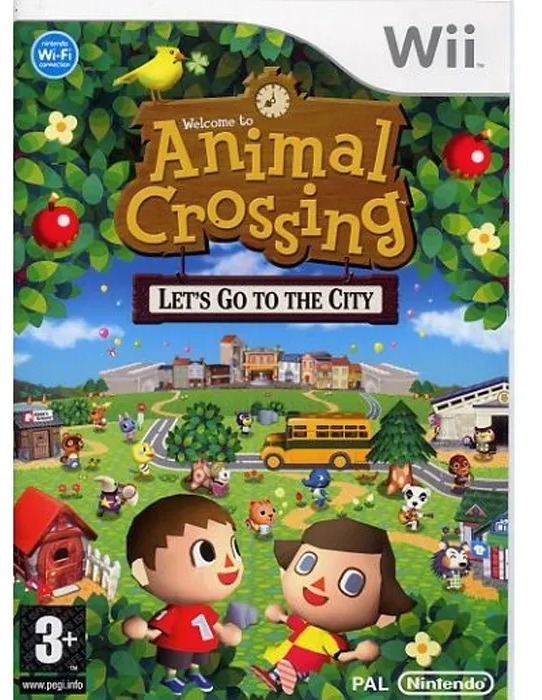 Animal Crossing Let's Go to the City Nintendo Wii