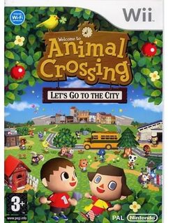 Animal Crossing Let's Go to the City Nintendo Wii
