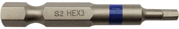 Embout de vissage Tivoly H3 50 mm pour vis 6 pans