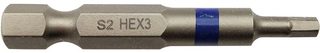 Embout de vissage Tivoly H3 50 mm pour vis 6 pans