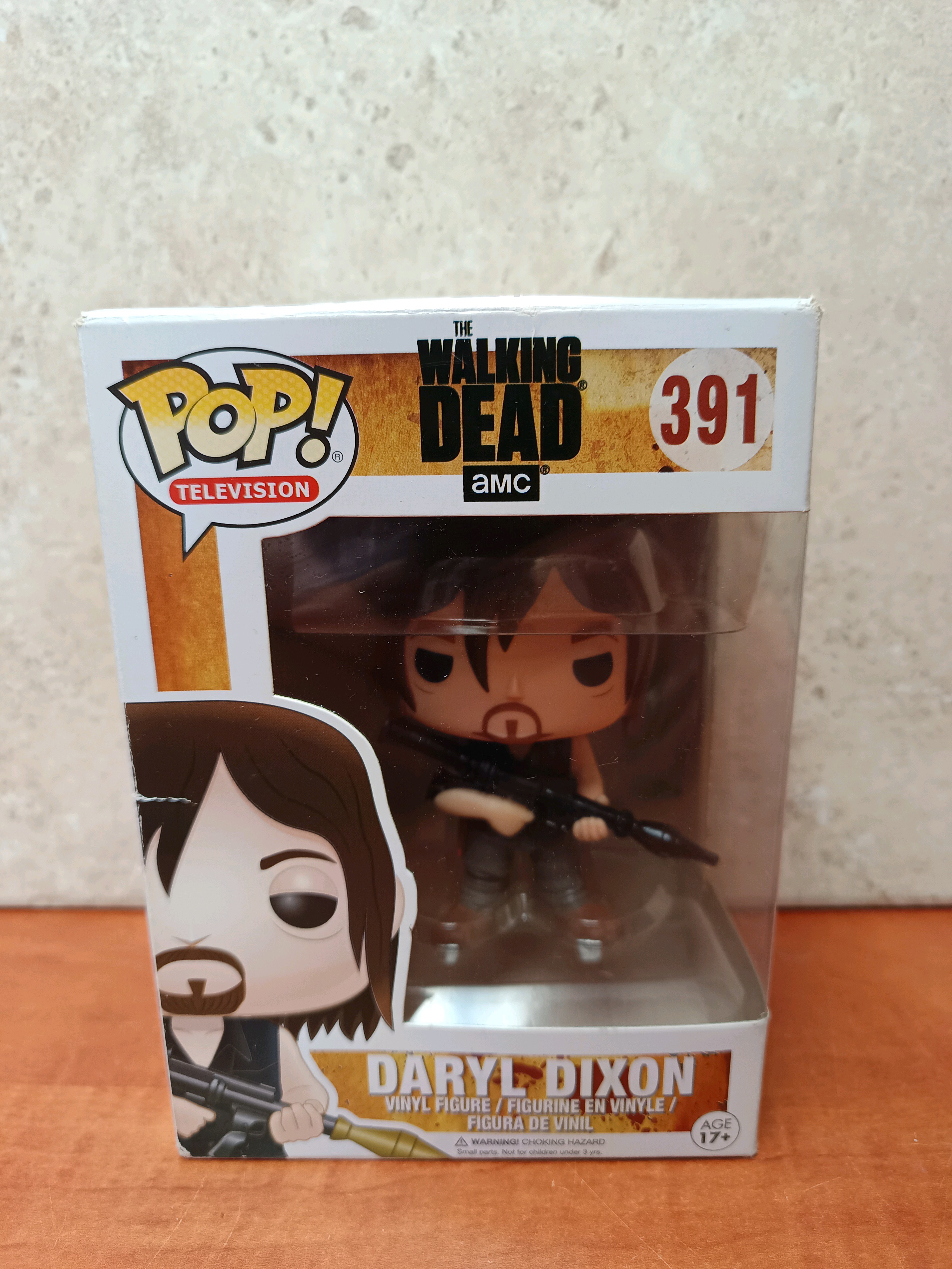 Figurine vinyle POP! Television The Walking Dead - Daryl Dixon #391 (AMC)