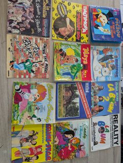 Lot de disques vinyles 45 tours enfants dessins animés