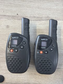 Lot de 2 talkies-walkies Nipco 73500 PMR 8 canaux