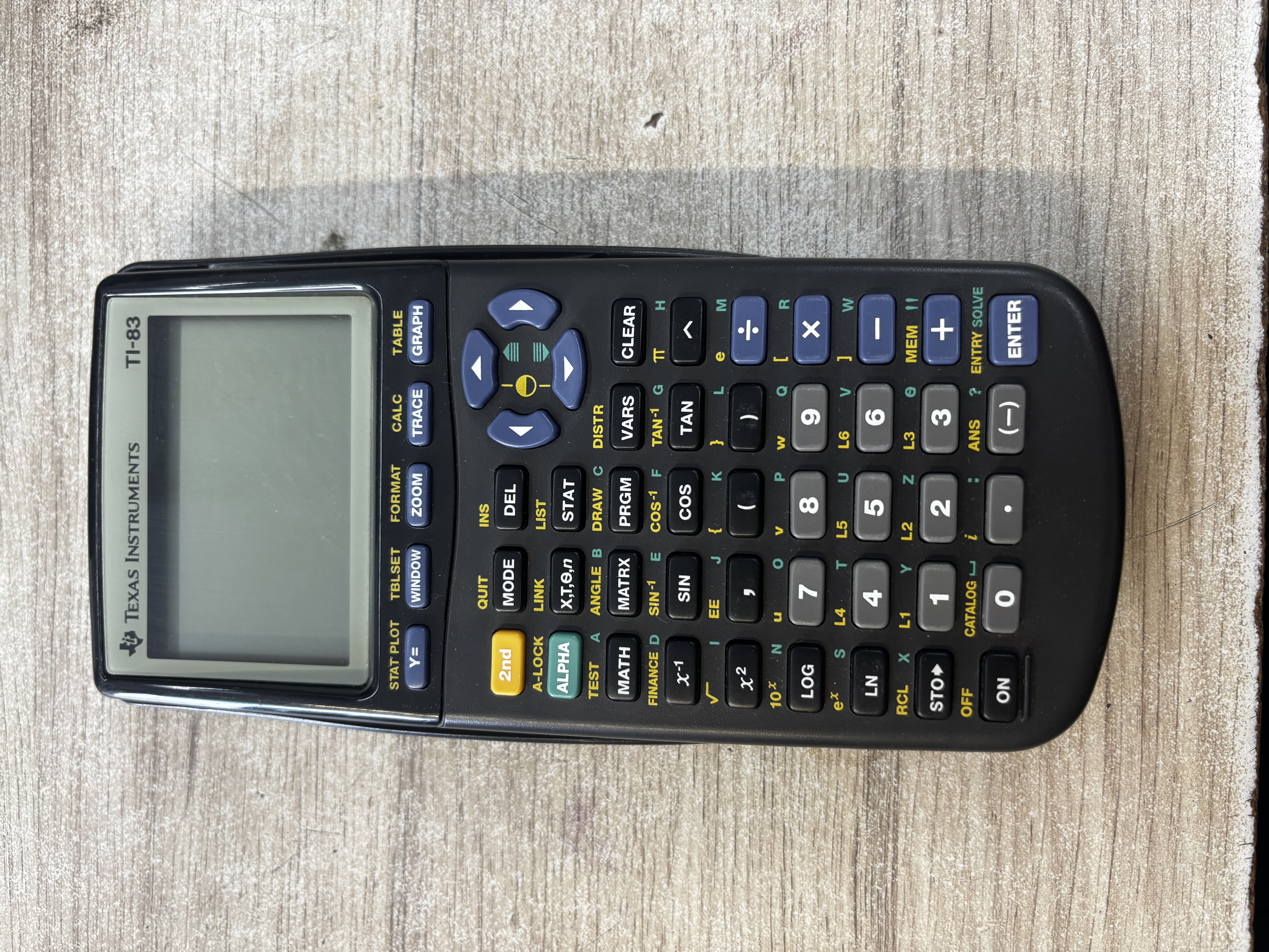 Calculatrice graphique Texas Instruments TI-83