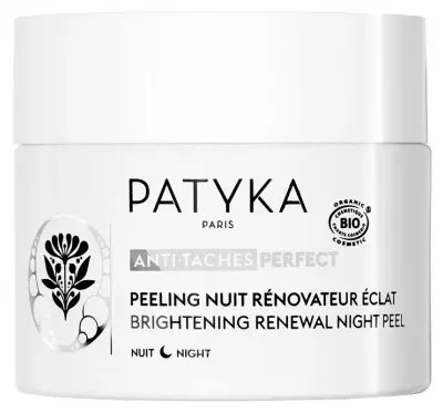 PATYKA Anti-Taches Perfect Peeling Nuit Rénovateur Éclat 50 ml