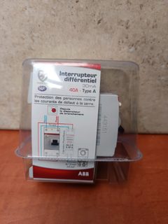 ABB Interrupteur différentiel 40A Type A 30mA