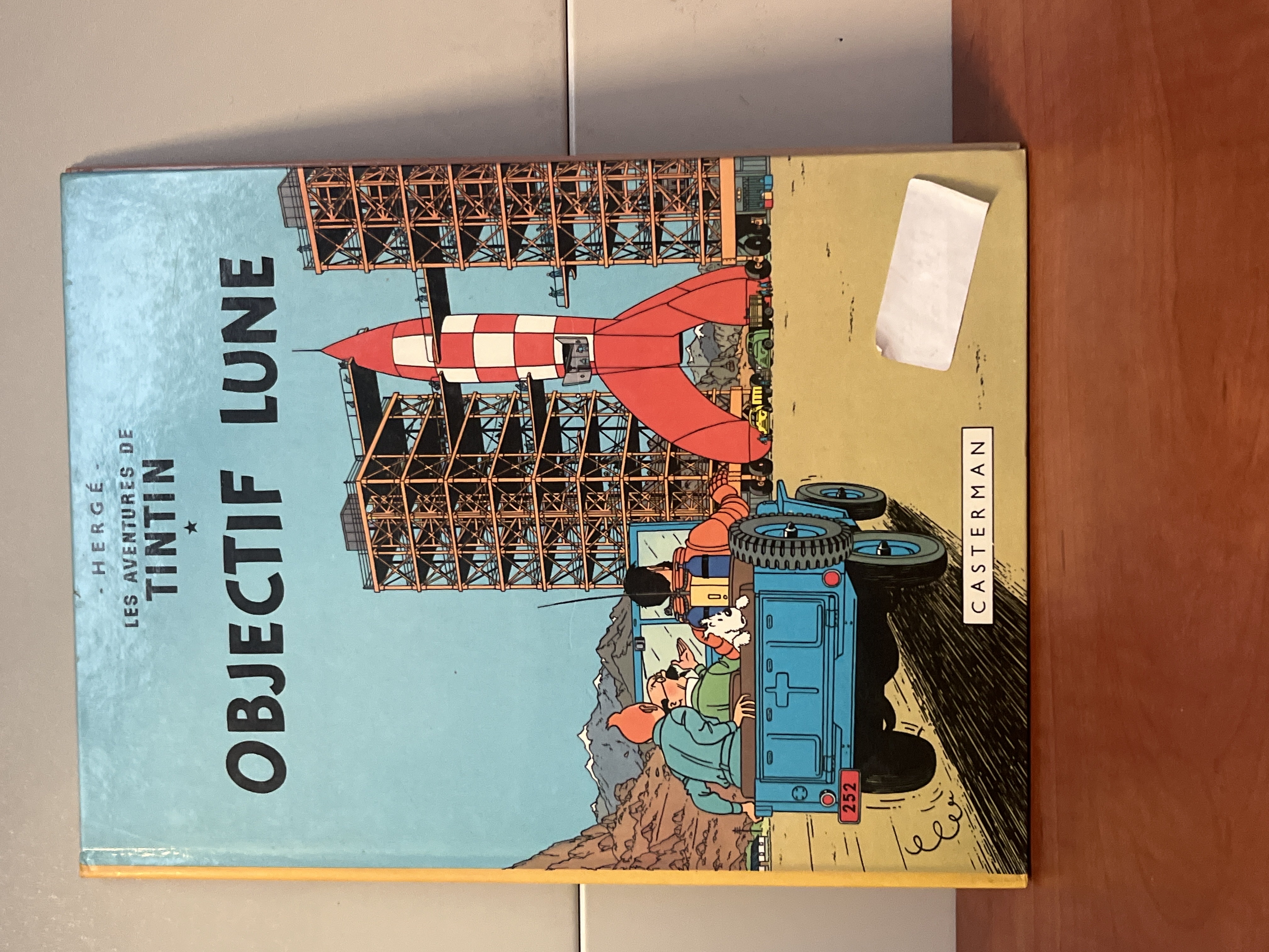 Les Aventures de Tintin - Objectif Lune (Hergé, Casterman)