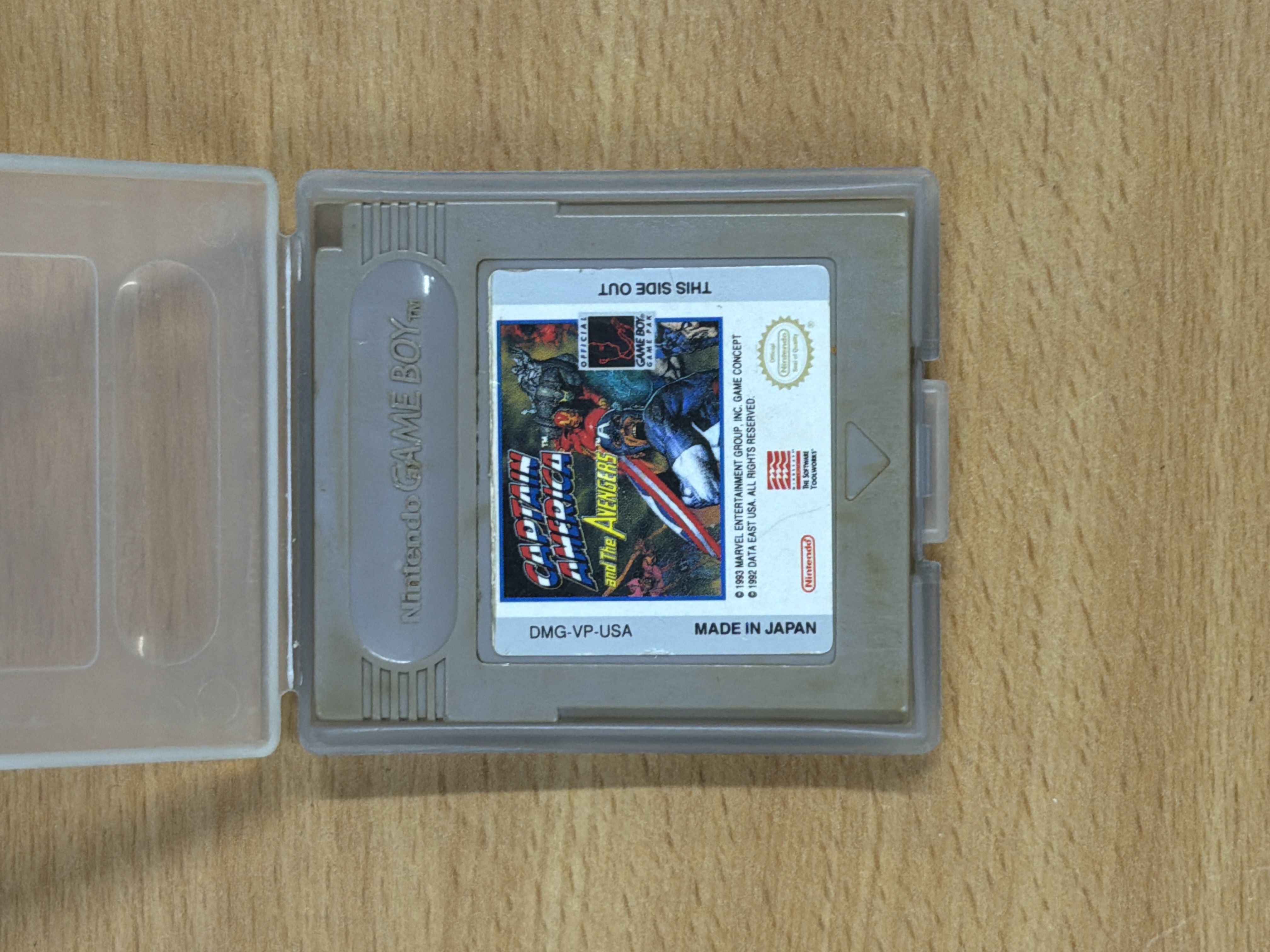 Captain America and the Avengers Game Boy sans boîte