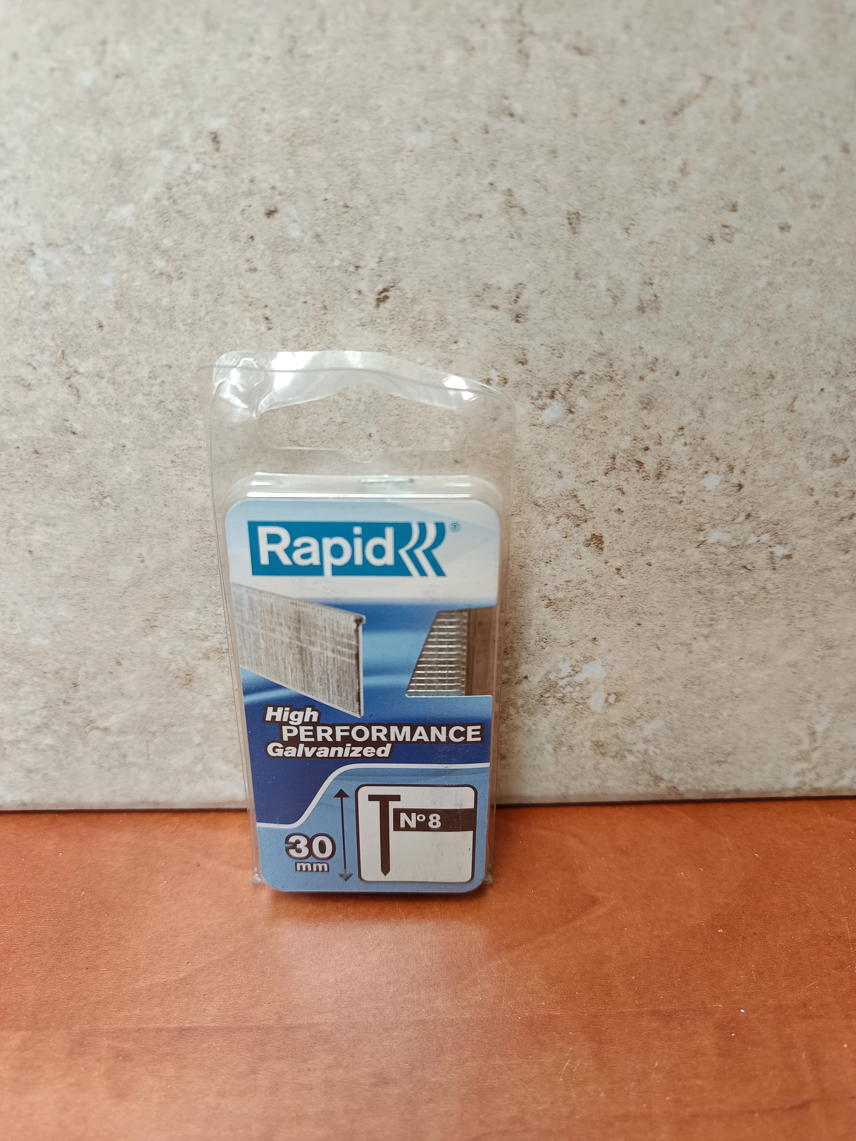 Rapid T N°8 30 mm galvanisé High Performance