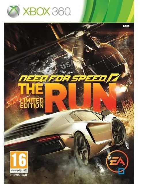 Need for Speed The Run Xbox 360