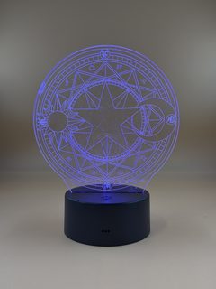 Lampe 3D décorative motif astrologique