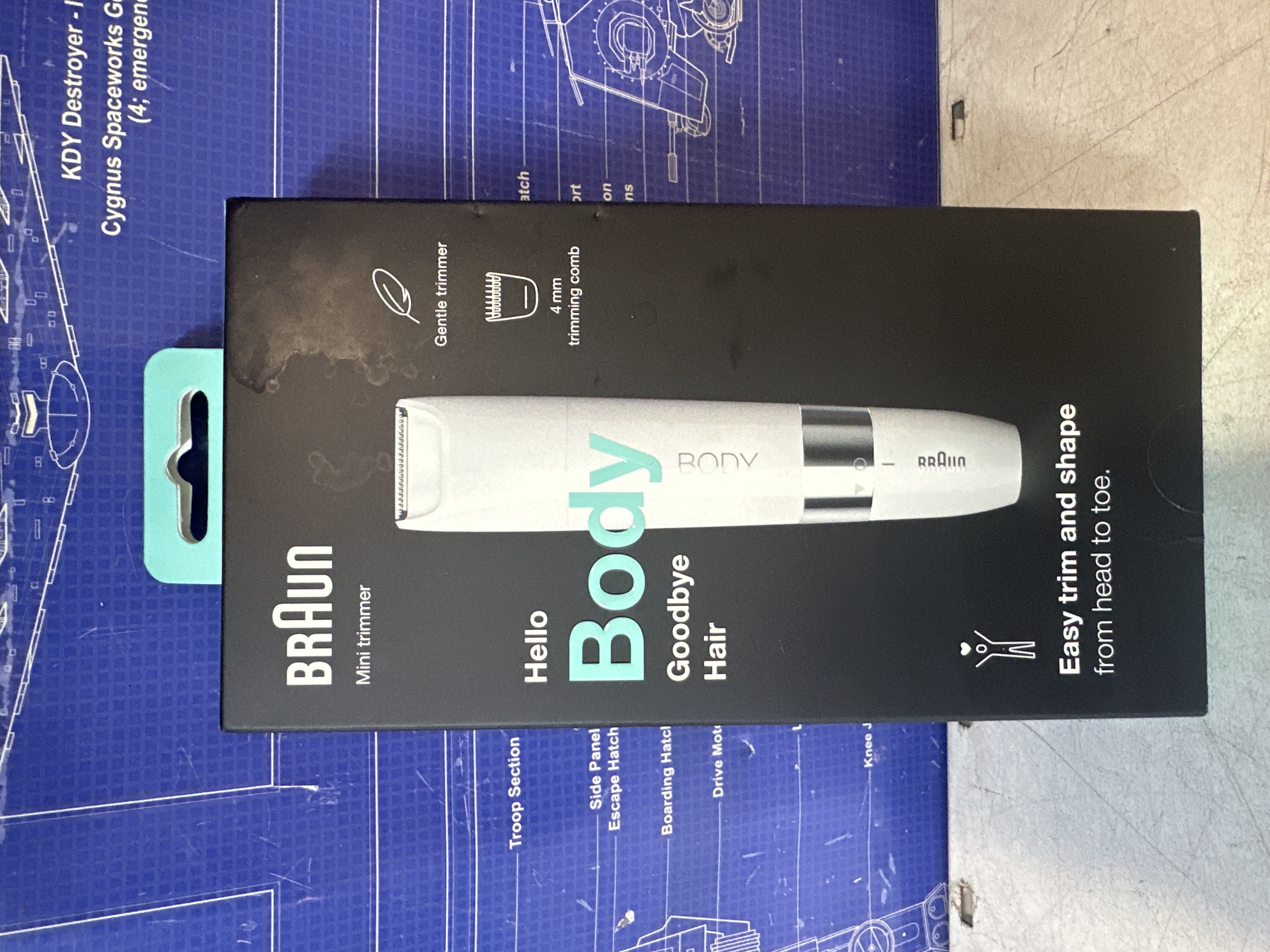 Braun Body Mini Trimmer BS1000 tondeuse corps