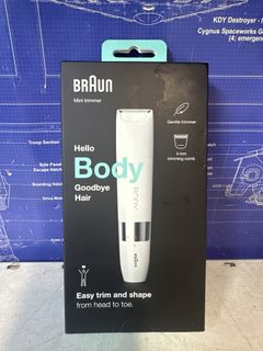 Braun Body Mini Trimmer BS1000 tondeuse corps