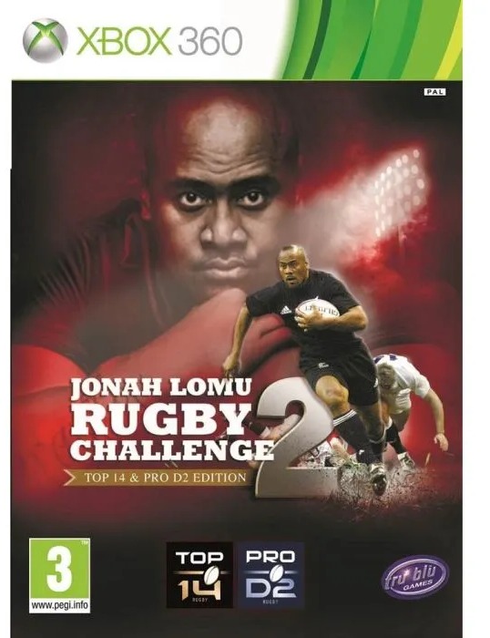 Jonah Lomu Rugby Challenge 2 Xbox 360