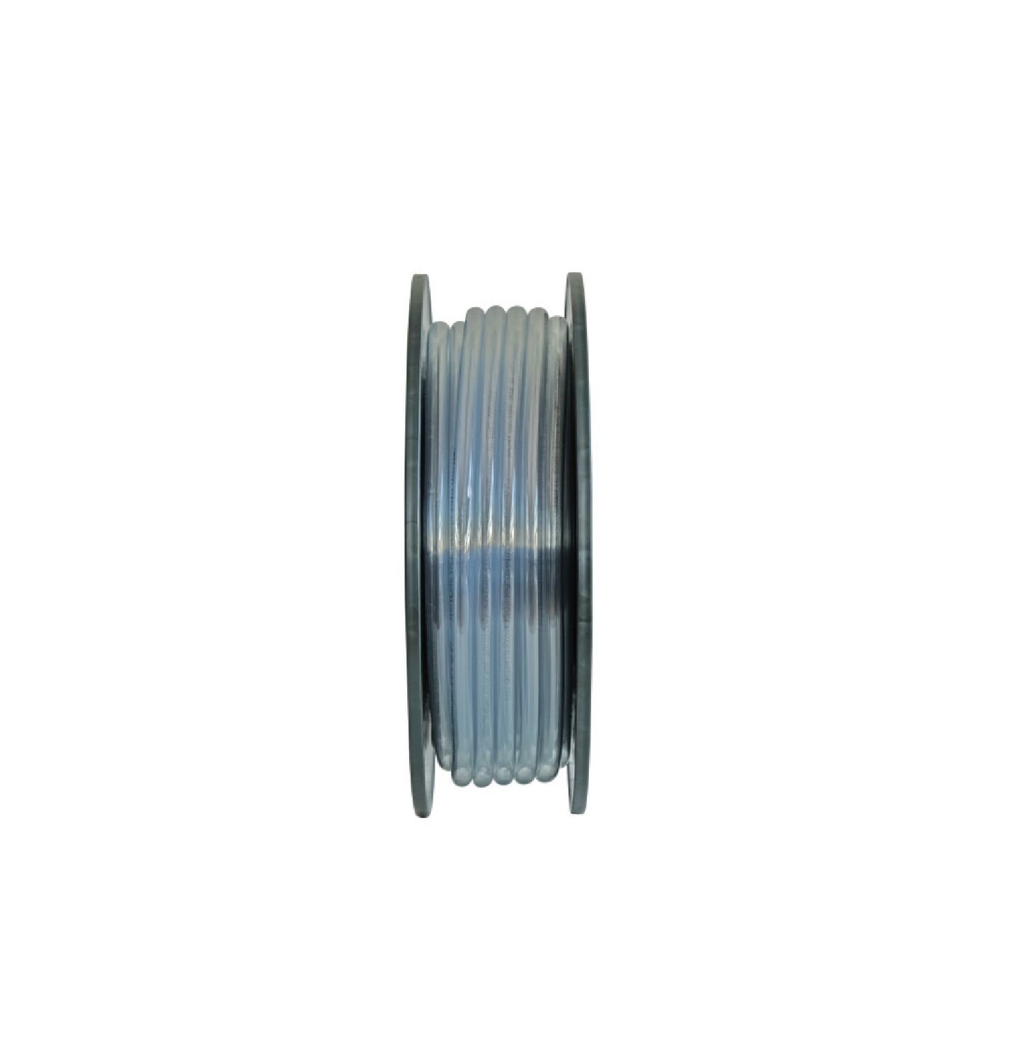 Rouleau de tuyau flexible transparent – 100 m