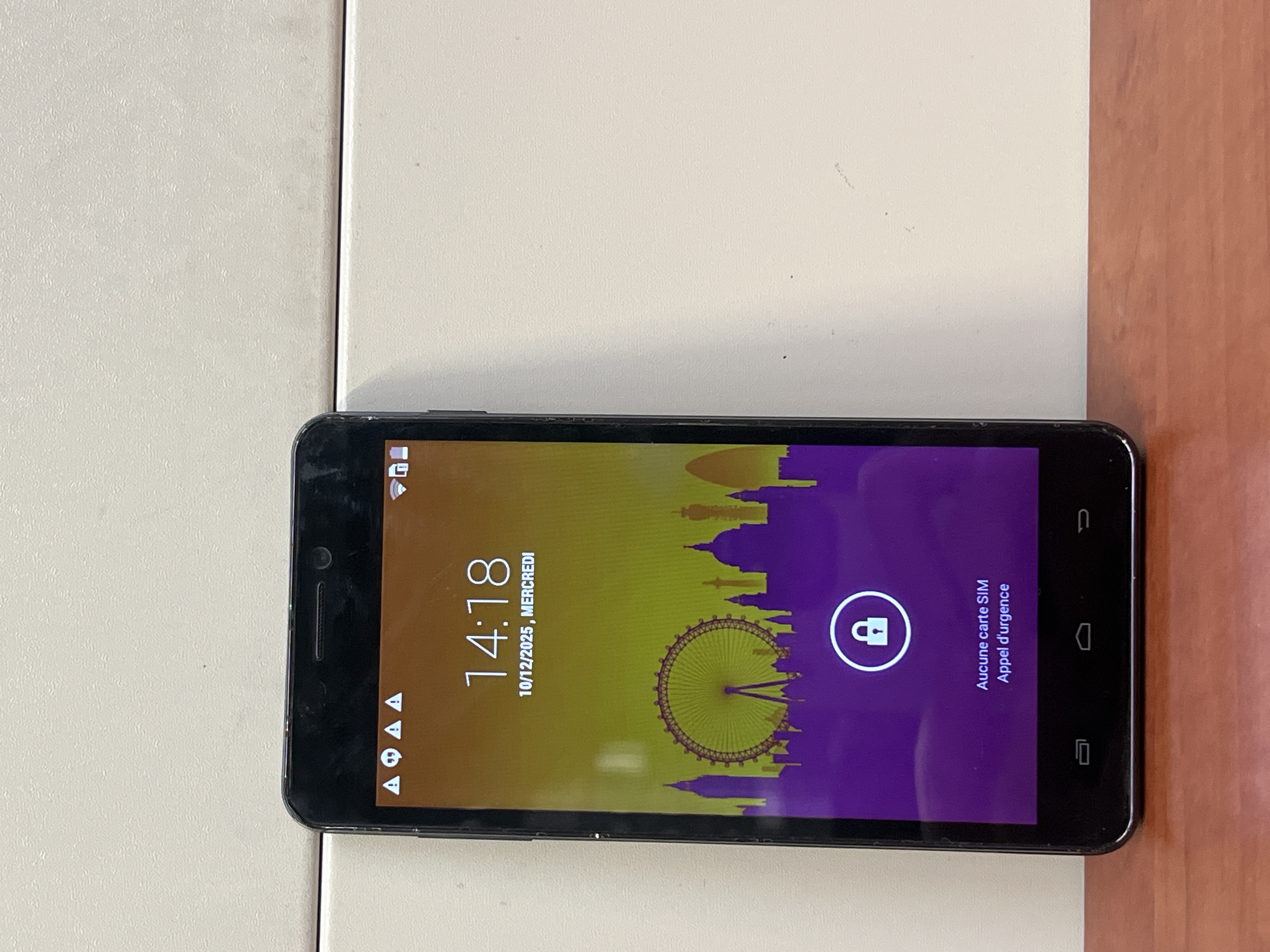 Smartphone Android noir KAZAM