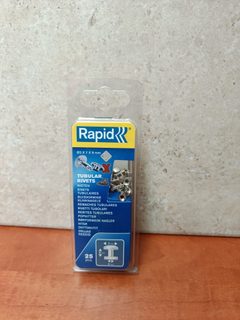 Rapid – Rivets tubulaires Ø3 x 7 x 9 mm (25 pièces)