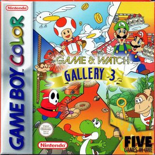 Game & Watch Gallery 3 - Ensemble Complet - Game Boy Color - Allemand