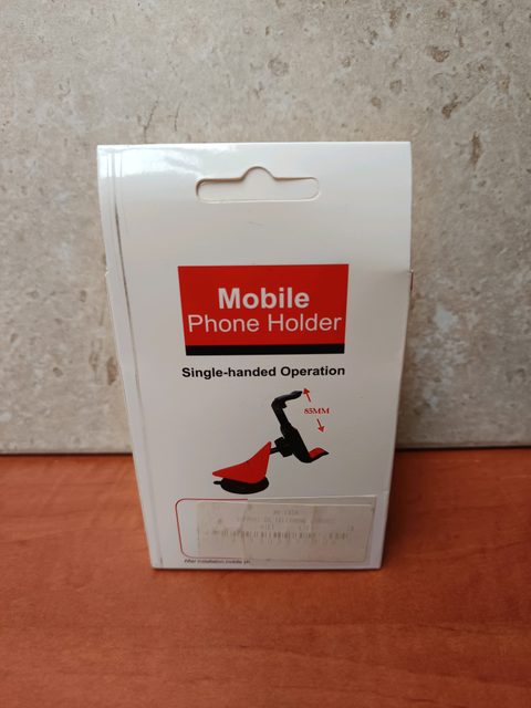 Support smartphone à ventouse — Mobile Phone Holder, opération à une main