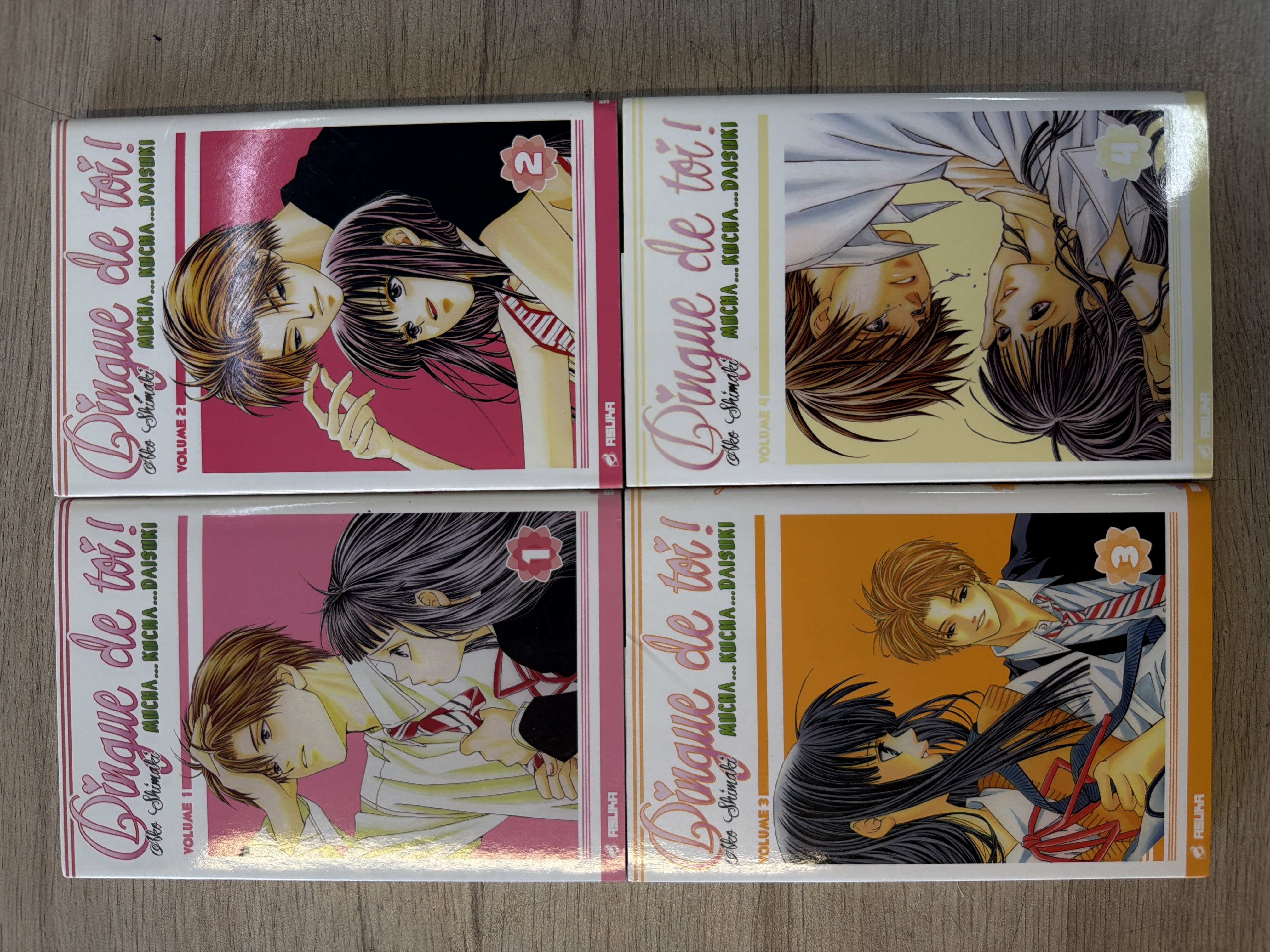Dingue de toi ! lot mangas tomes 1 à 4