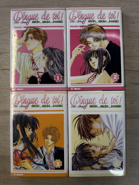 Dingue de toi ! lot mangas tomes 1 à 4