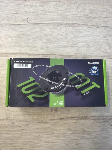 Paire de tweeters voiture Deaf Bonce Machete MT-102 30 W RMS 4 Ω